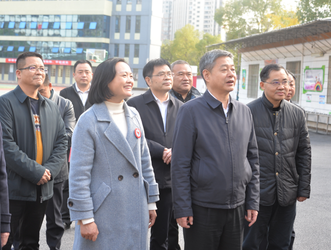 严华在市区督导文明城市建设工作(图1)