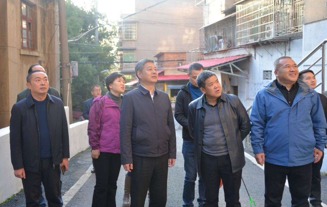 严华在市区督导文明城市建设工作(图2)